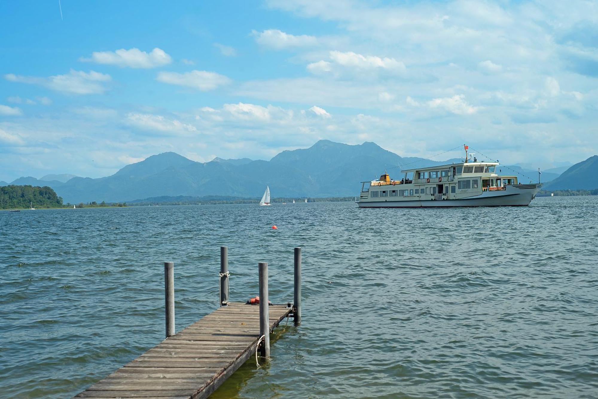 Ferienwohnung Mit Garten Am Chiemsee Prien am Chiemsee Zewnętrze zdjęcie